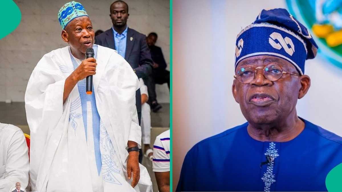 Ganduje Breaks Silence On Why He Was Not Part of Tinubu's Entourage to Kano