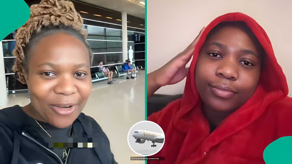 US‑Iran war: Lady reacts as passengers told to exit plane in Dubai, shares why