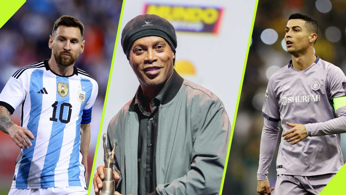 STUNNING as Ronaldinho names better players than Lionel Messi