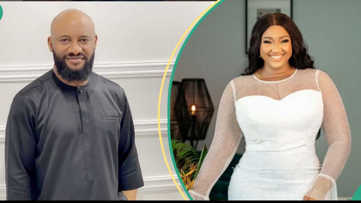 Judy Austin's 1st hubby accuses reveals what Yul Edochie did to him while he was still married to actress (video)