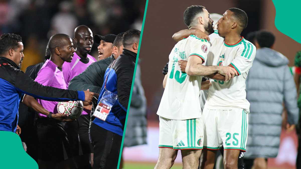 AFCON 2025: Algeria players ‘attack’ referee after losing to Super Eagles