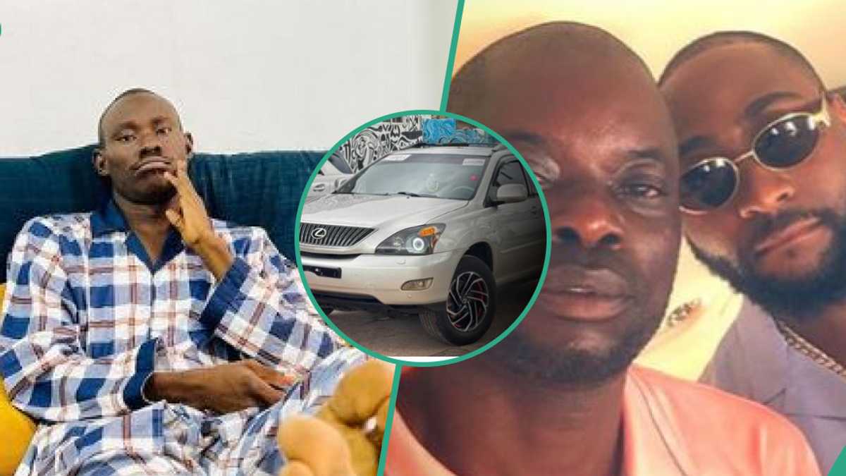 Video: See how Geh Geh blasted Davido for giving driver earning N70k, N25m car, gives stern warning