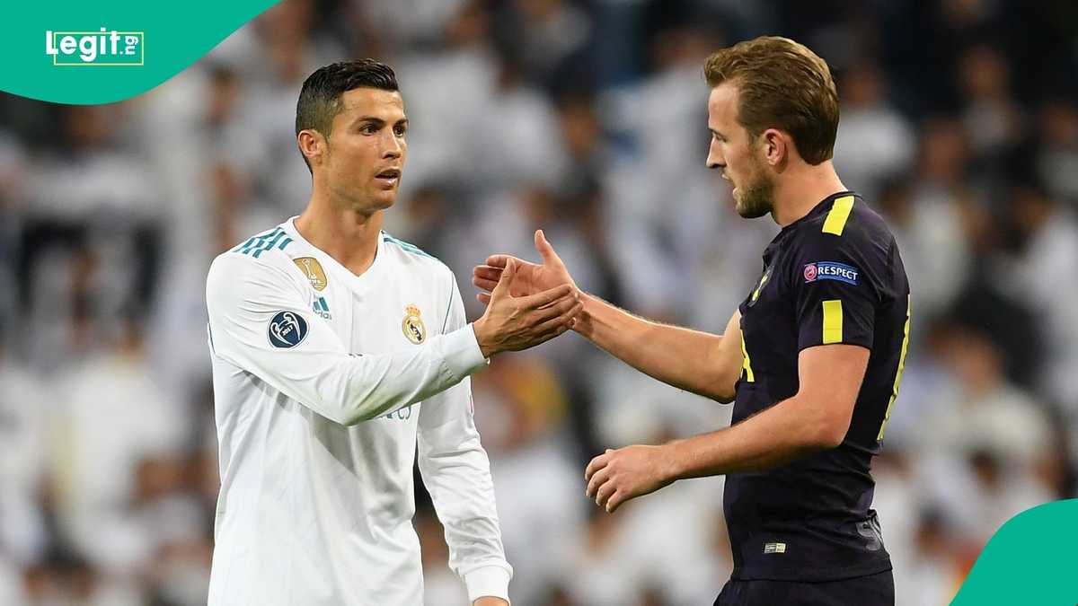 Bayern Munich forward Harry Kane equals Cristiano Ronaldo's UCL record