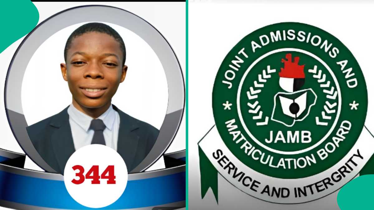 Photo: See what this boy scored in UTME, you will be surprised