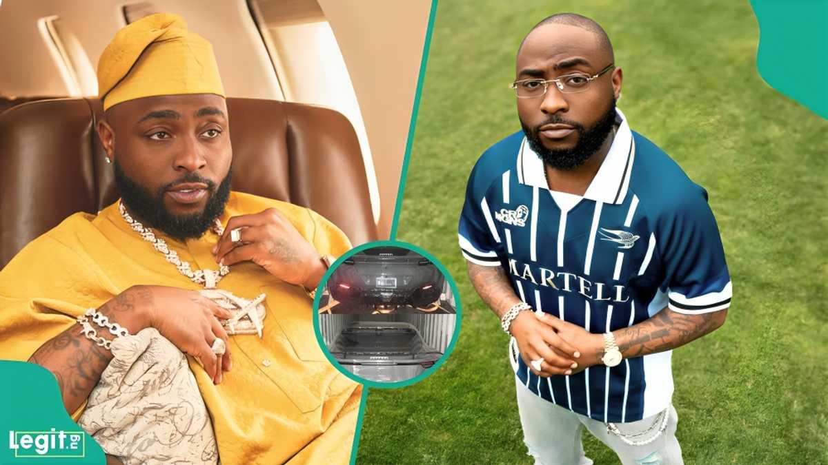 Davido splashes millions on two customised Ferraris, shares first look at luxury rides