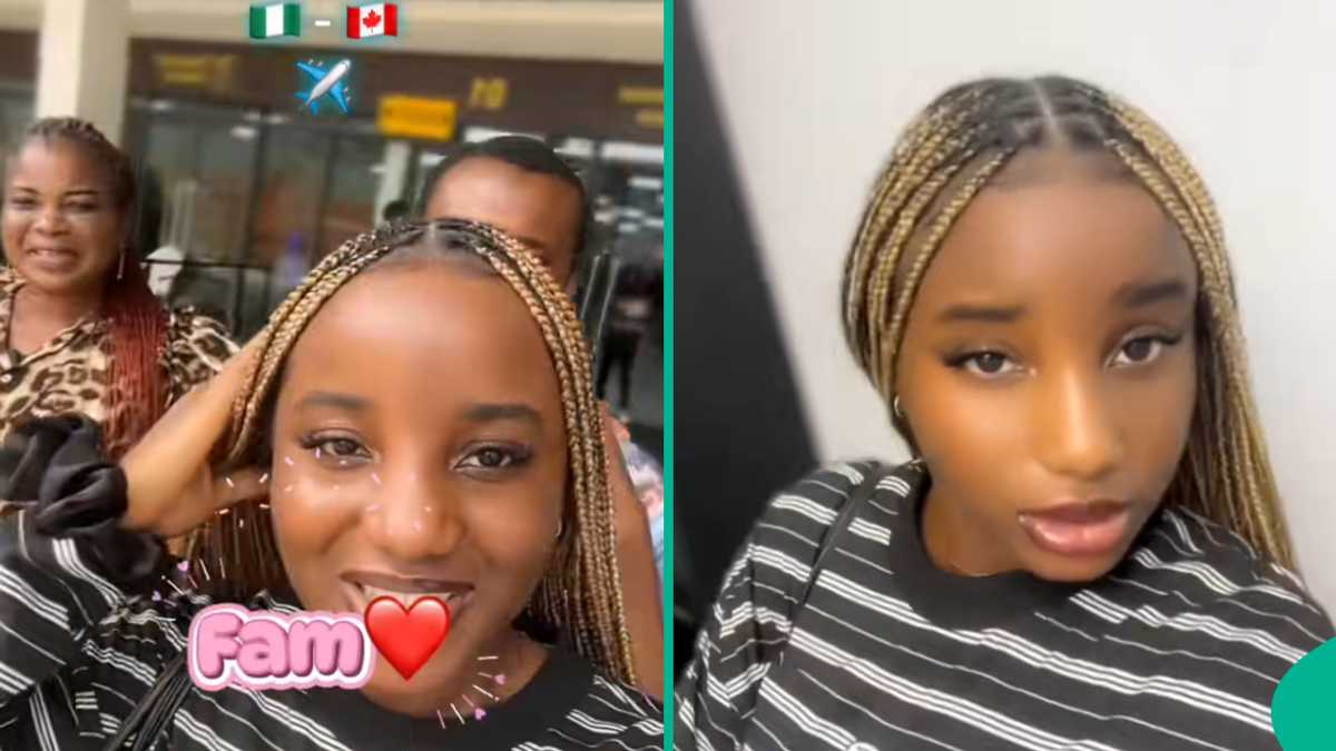 Video as former pepper seller rejoices after moving into her husband's mansion