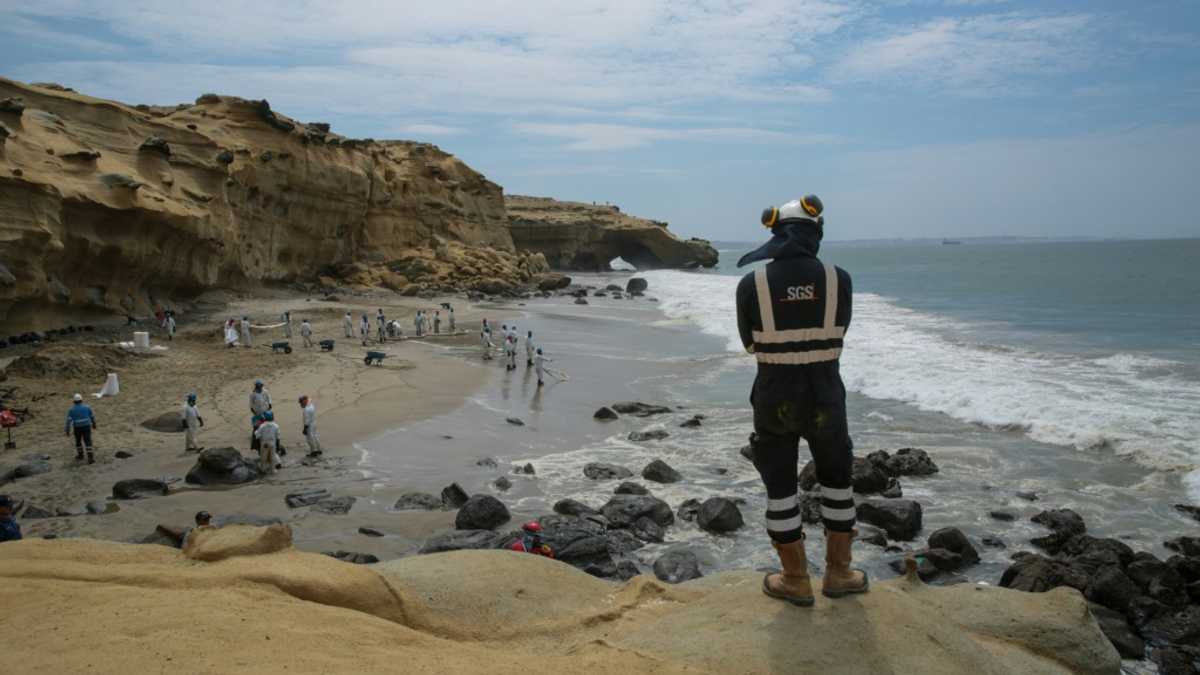 legit.ng - AFP - Oil leak in Peru tourist zone triggers 'environmental emergency