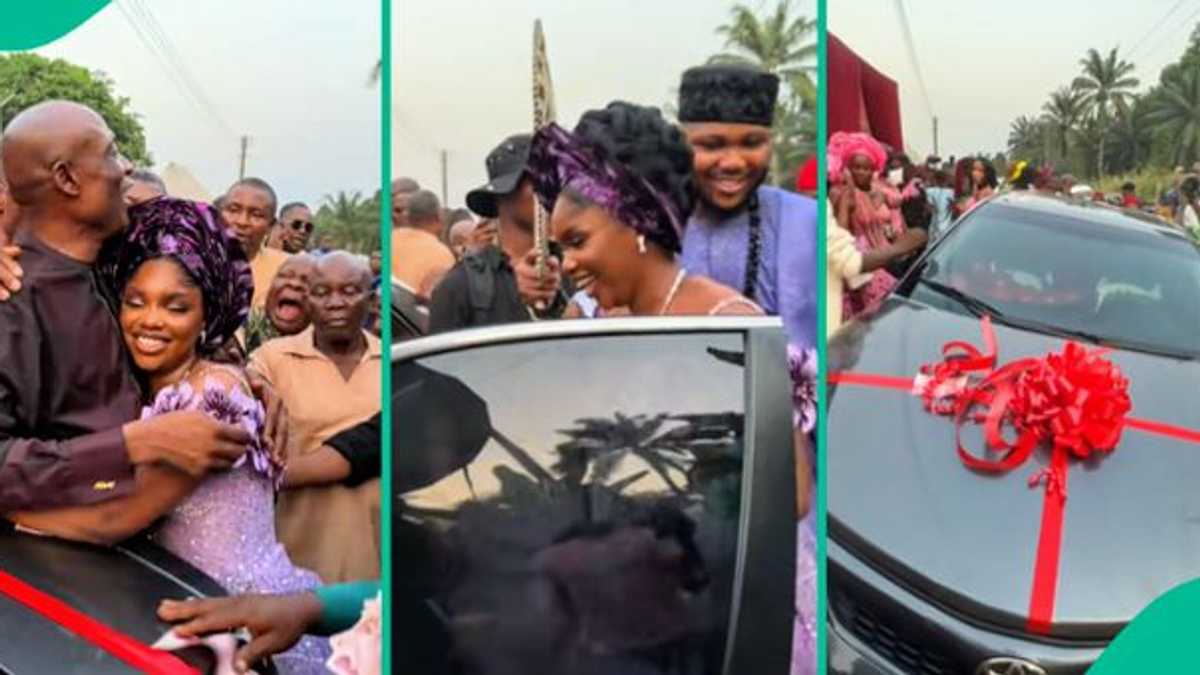 Check out gift that a Nigerian father gave his daughter on wedding day
