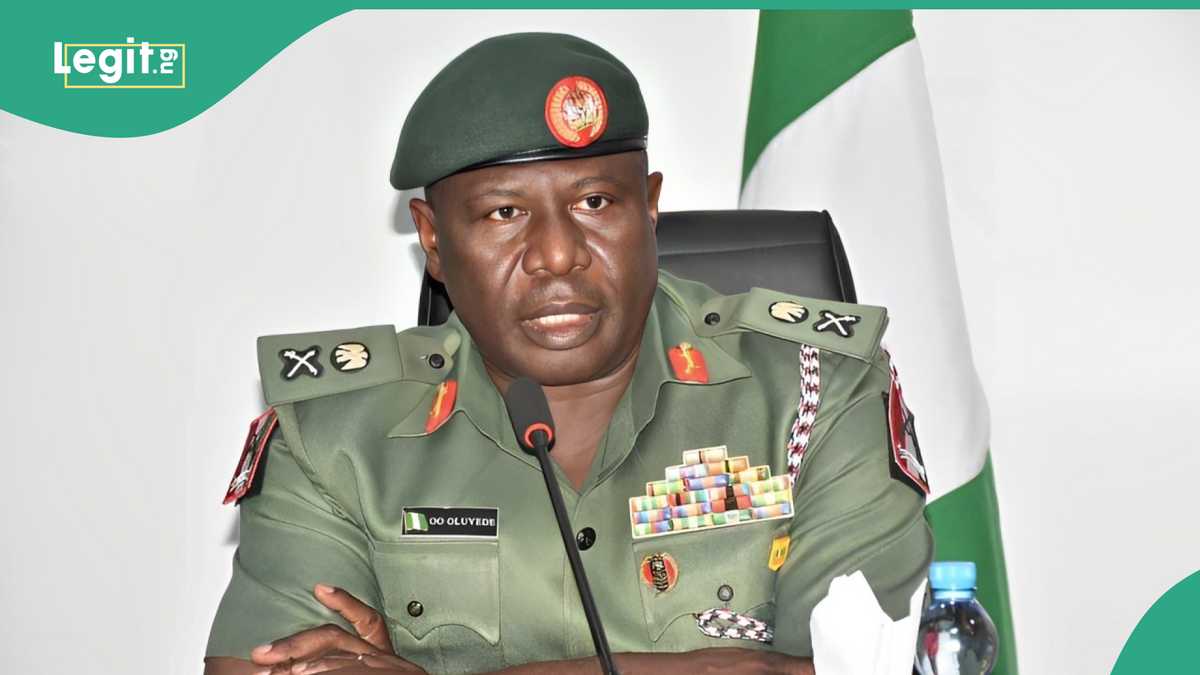 Watch! Acting COAS Oluyede makes 1 strong vow during screening, video trends