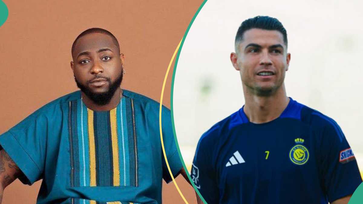 Davido and CR7: Netizens Dig Out