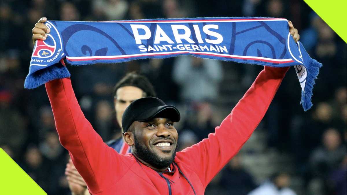 Austin Jay Jay Okocha signed for Paris Saint-Germain 26 years ago