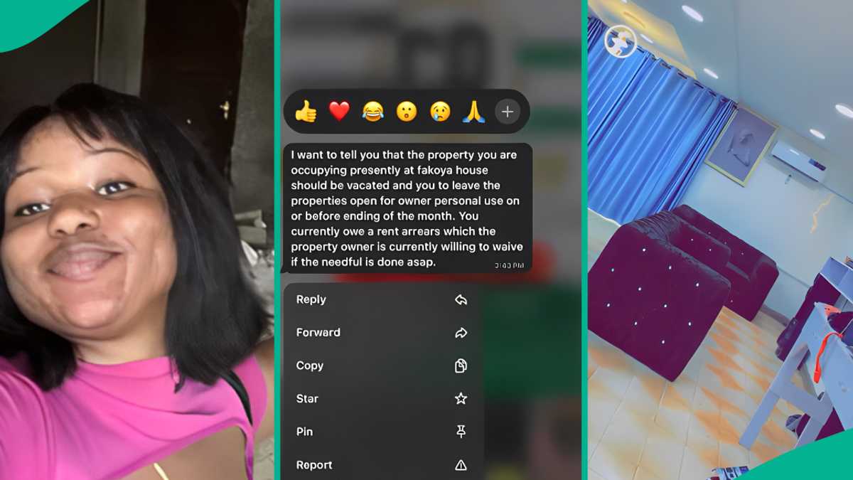 Lady receives text telling her to leave shop she spent millions to renovate, cries out