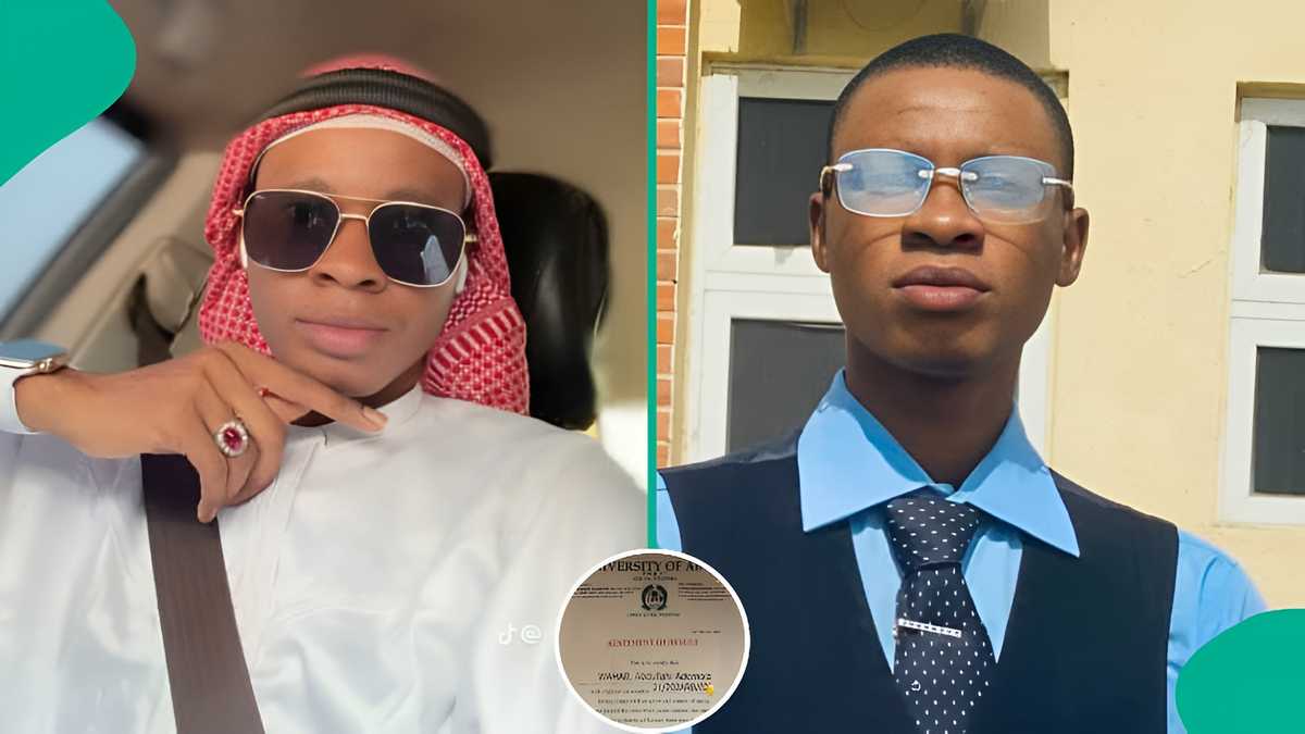 University of Abuja graduate goes viral as he bags first-class degree, sets big record in his faculty