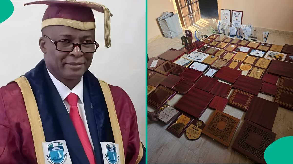Reactions trail photos of over 60 awards outgoing UNIPORT vice-chancellor received
