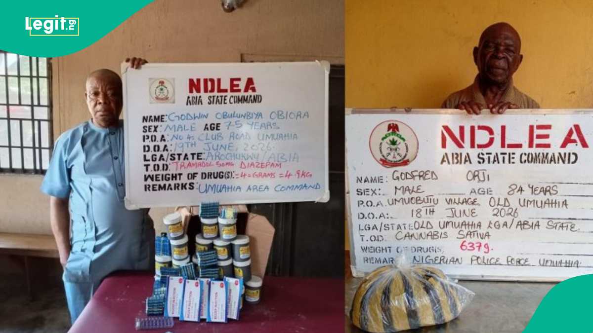 EFCC arrests two grandfathers for selling illicit drugs to secondary school students