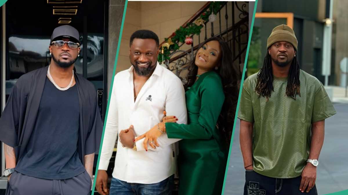 Jude Okoye and wife Ifeoma sweetly celebrate 11th wedding anniversary amid Psquare beef