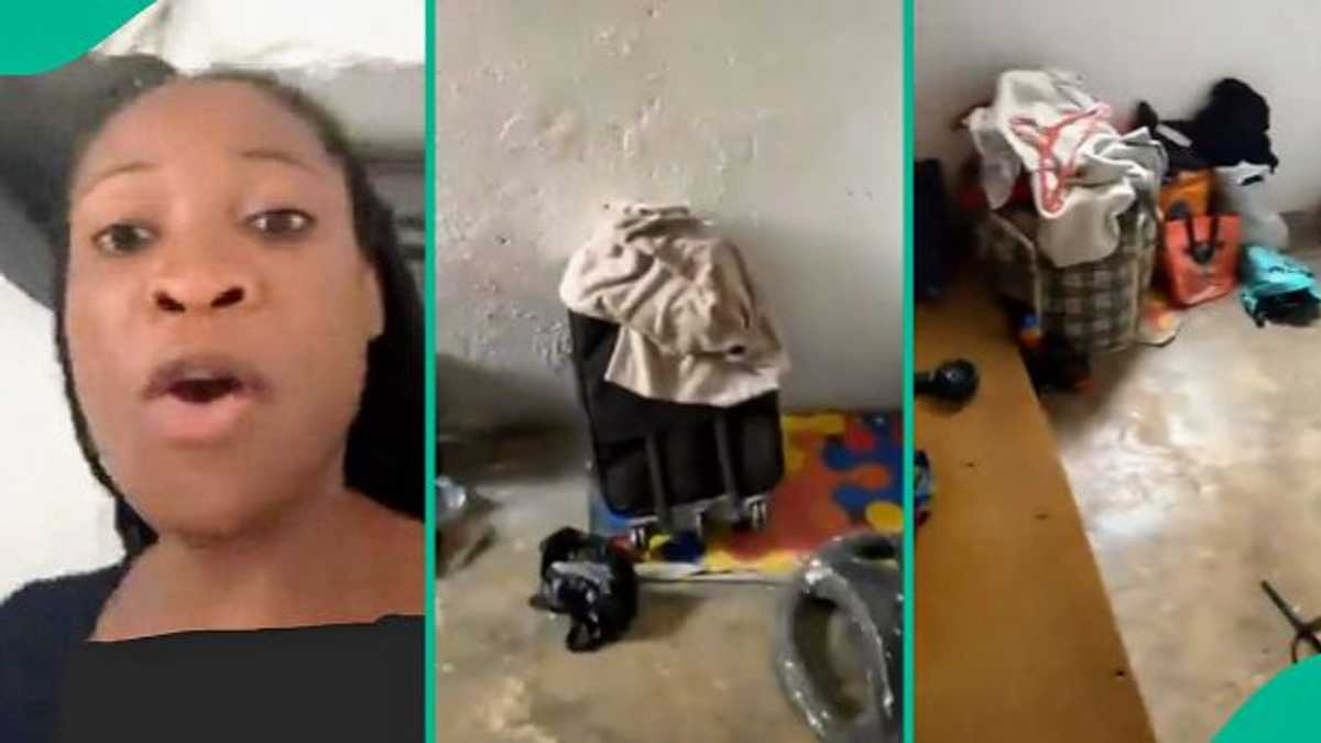 Watch trending video as Nigerian lady laments bitterly after ex-boyfriend retrieved items he bought for her