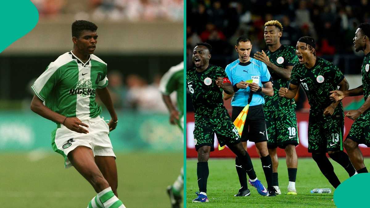 Kanu 'Papilo' Nwankwo celebrates Super Eagles after AFCON 2025 bronze victory over Egypt, video