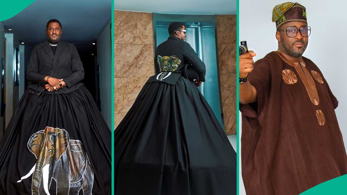 See the cloth that Desmond Elliot wore to the AMVCA 2025 that got fan talking