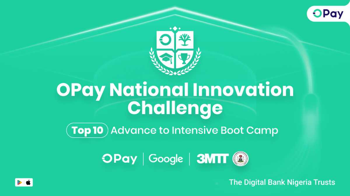 OPay, Google and 3MTT name top 10 teams for N18m national innovation challenge