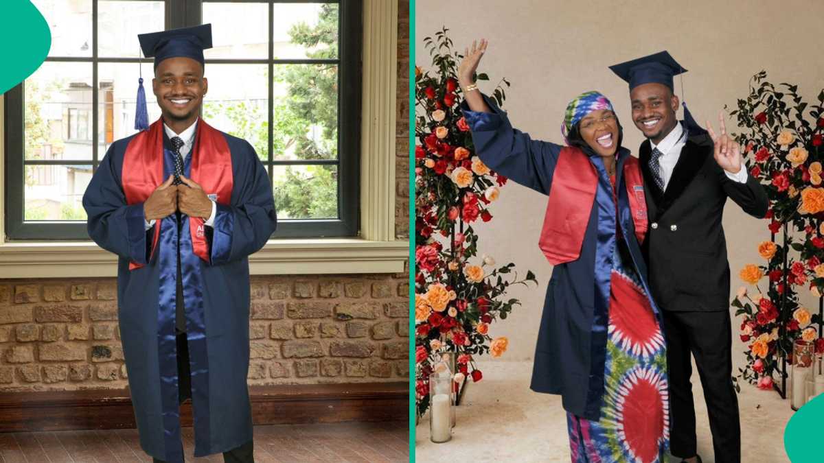 See how Iyabo Ojo celebrated as her only son graduates from a Turkish university