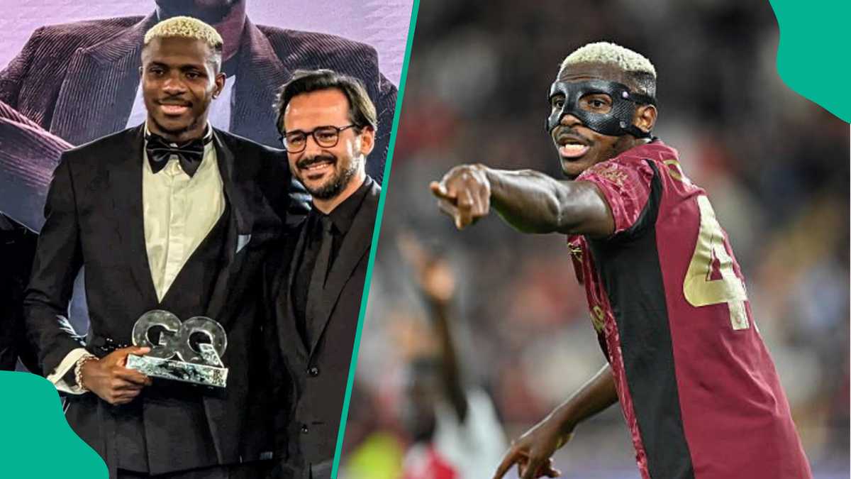 Victor Osimhen wins big, crowned GQ Sportsman of the Year in Turkey