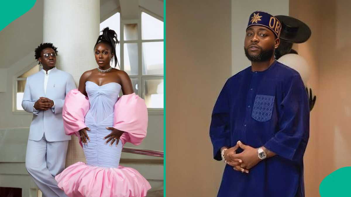 Davido&rsquo;s unusual outfit turns heads as he arrives for Zlatan Ibile's wedding Image
