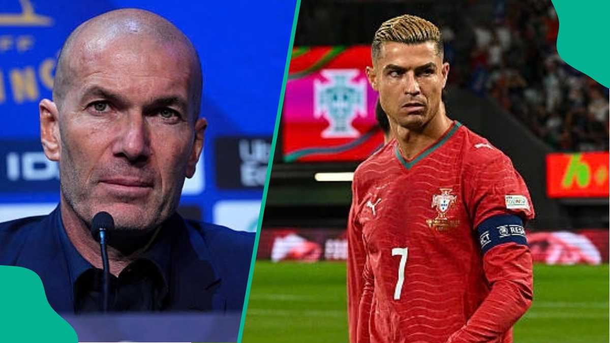 Zinedine Zidane sends message to Cristiano Ronaldo after ex-Ballon d’Or winner leaves Portugal camp