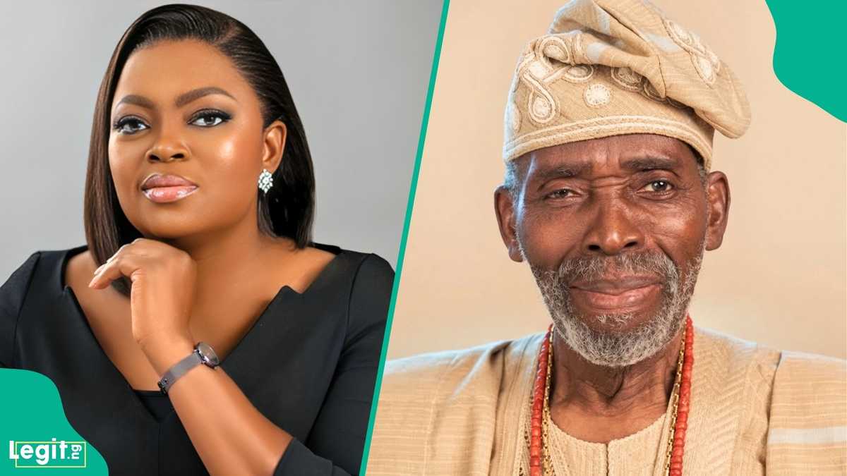Funke Akindele reacts to Olu Jacobs’ death, shares touching tribute to Nollywood legend
