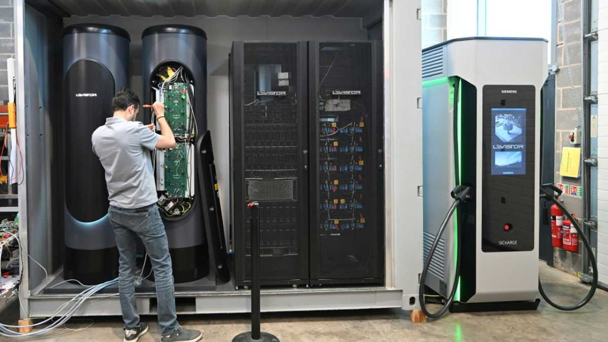 Britain's energy grid bets on flywheels to keep the lights on