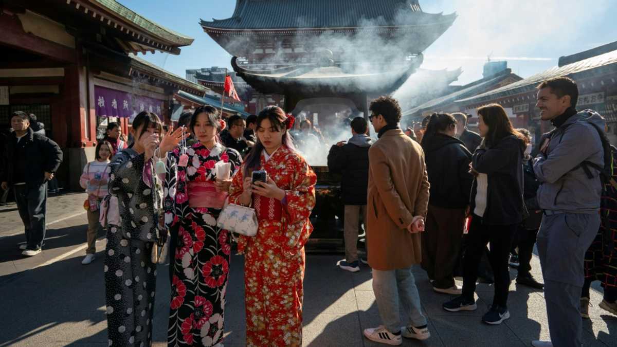 Record 36.8 million tourists visited Japan in 2024