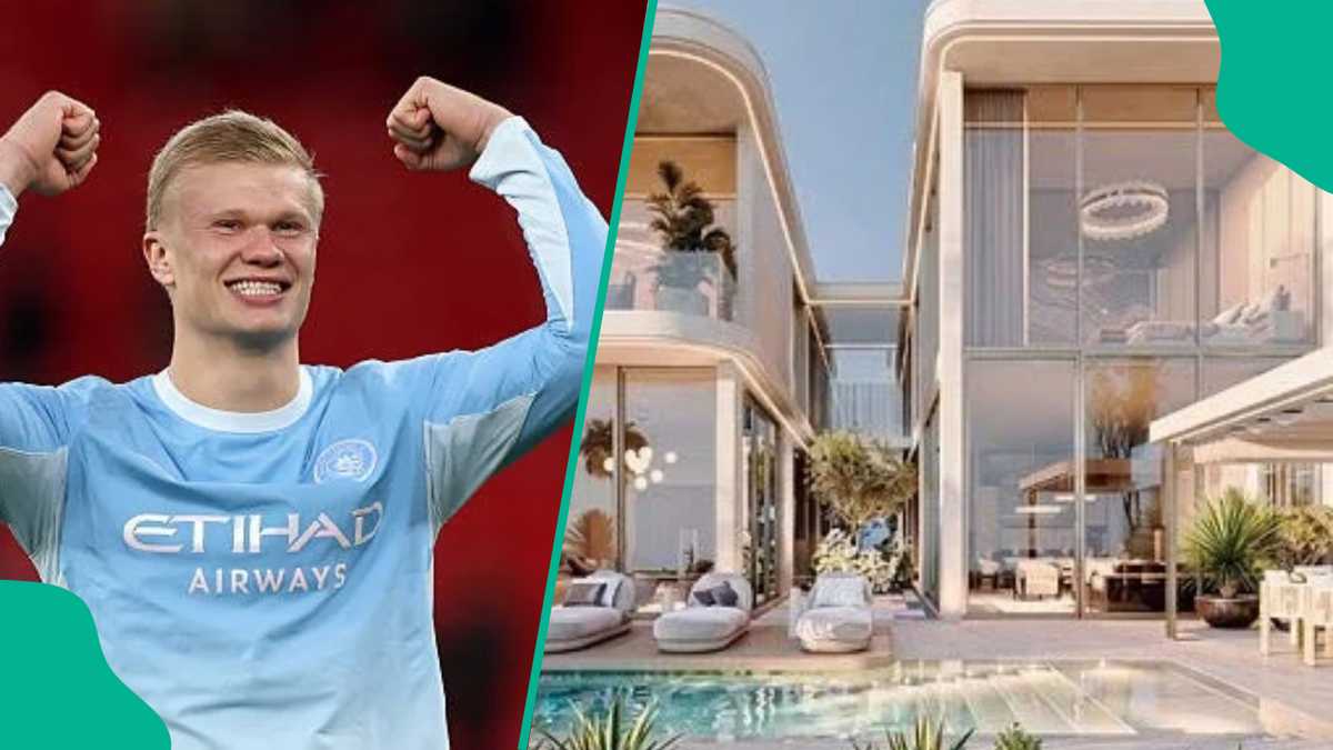 Manchester City striker Erling Haaland adds ₦3.8 billion Abu Dhabi mansion to his luxury lifestyle