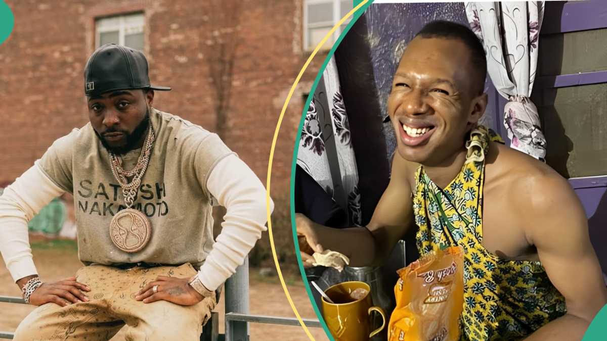 Davido roars at Influencer Daniel Regha as he educates singer on being the Greatest of All Time