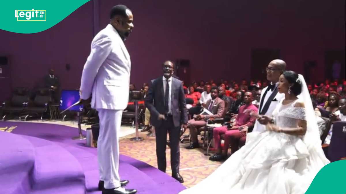 Pastor blesses hardworking church worker with N1.5 million on her wedding day