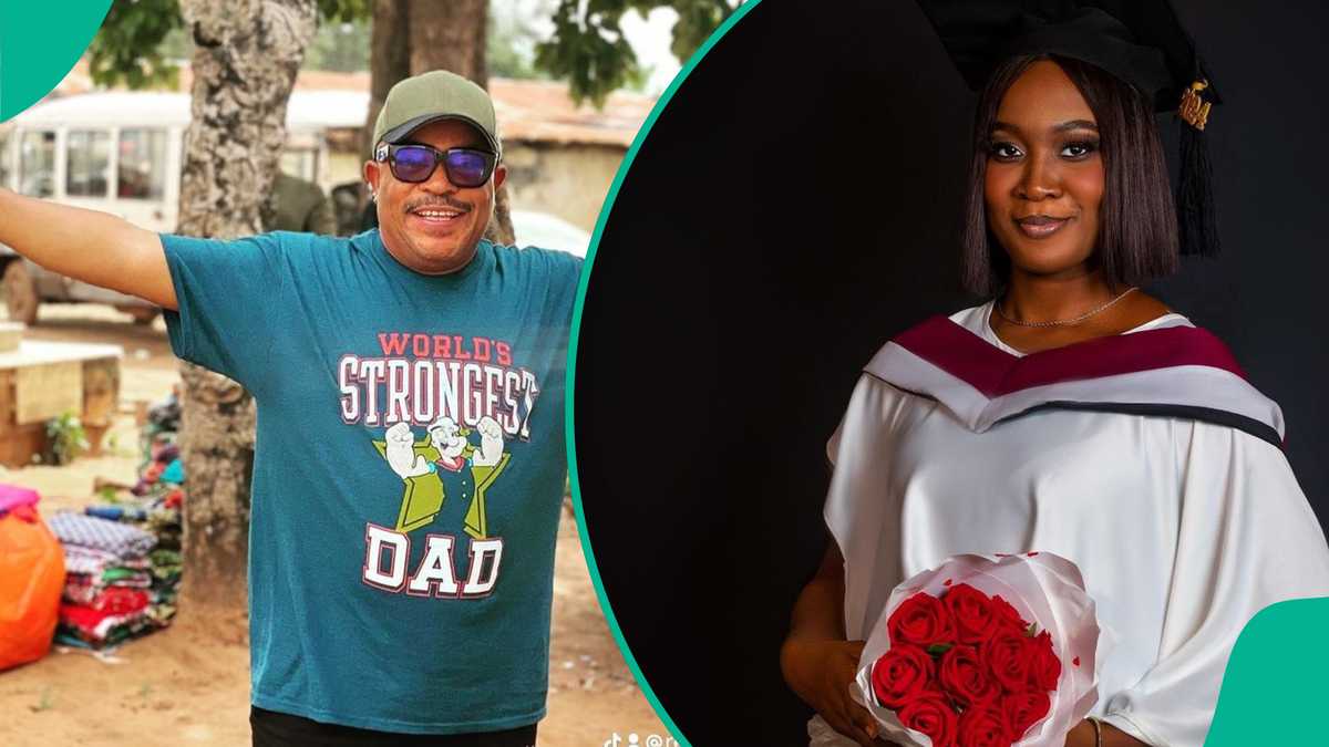 Video: See the sweet way Victor Osuagwu hailed daughter as she graduates from Babcock University