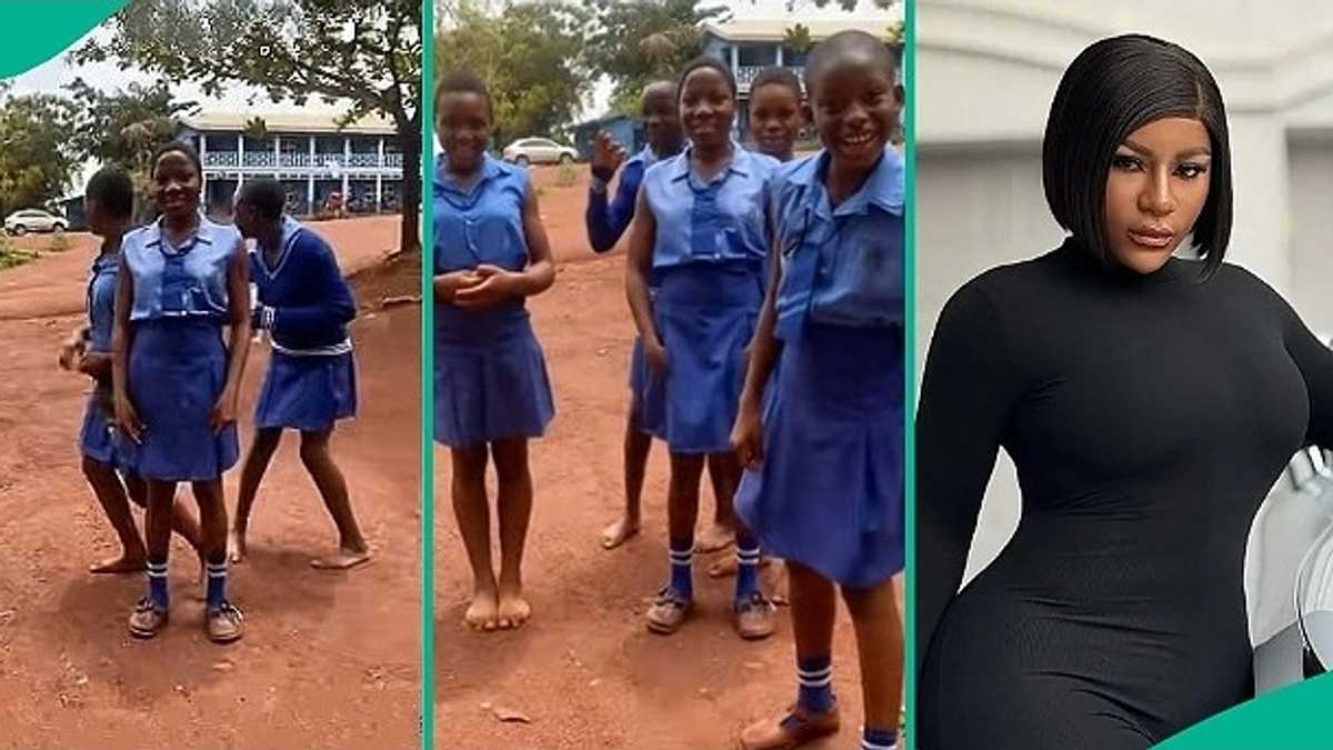 Watch video showing moment students rushed a corps member who looks like Destiny Etiko