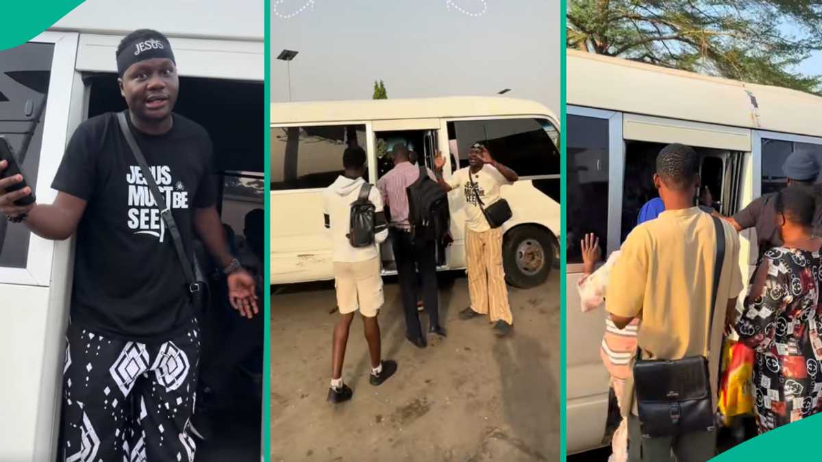 Video as evangelist organises free buses for residents, shares snacks to everyone