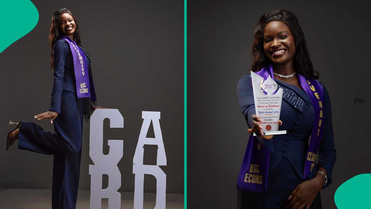 Covenant University economics graduate emerges department's best graduating student with 4.94 CGPA