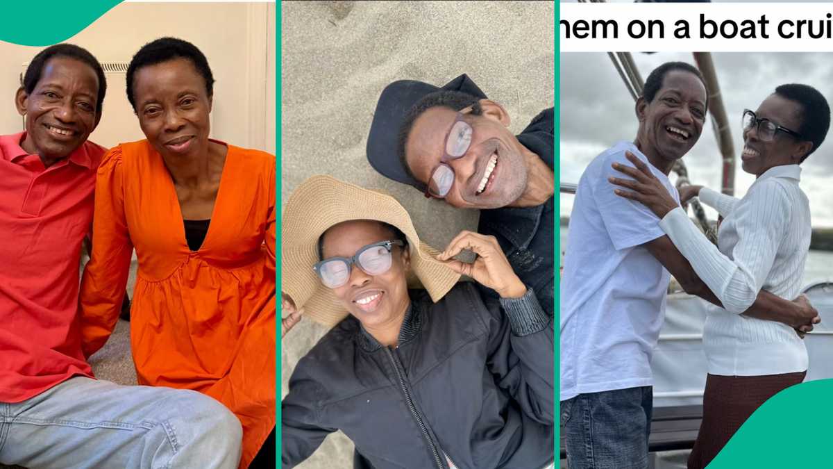 Nigerian lady documents special memories with parents during UK visit