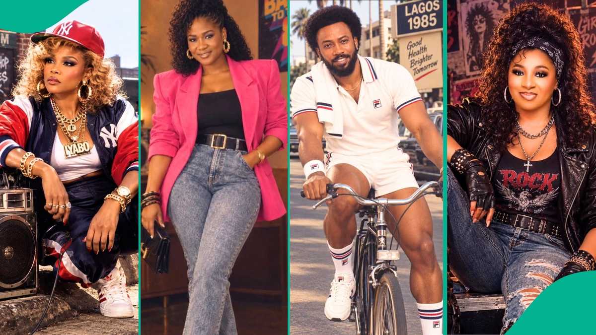 80s AI Trend: Iyabo Ojo, Mercy Johnson, Frederick Leonard & 12 other celebs join the wave