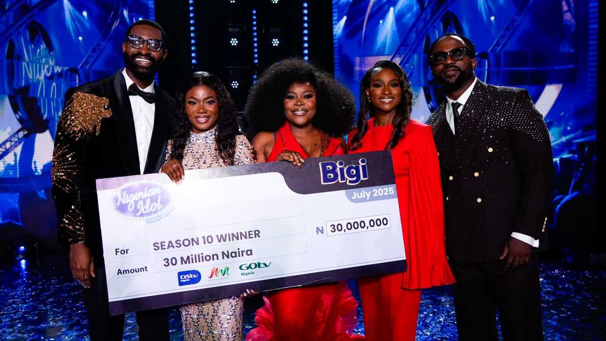 Purp Breaks the Streak, Becomes the Third Female to Win Nigerian Idol Season 10 After 6 Years