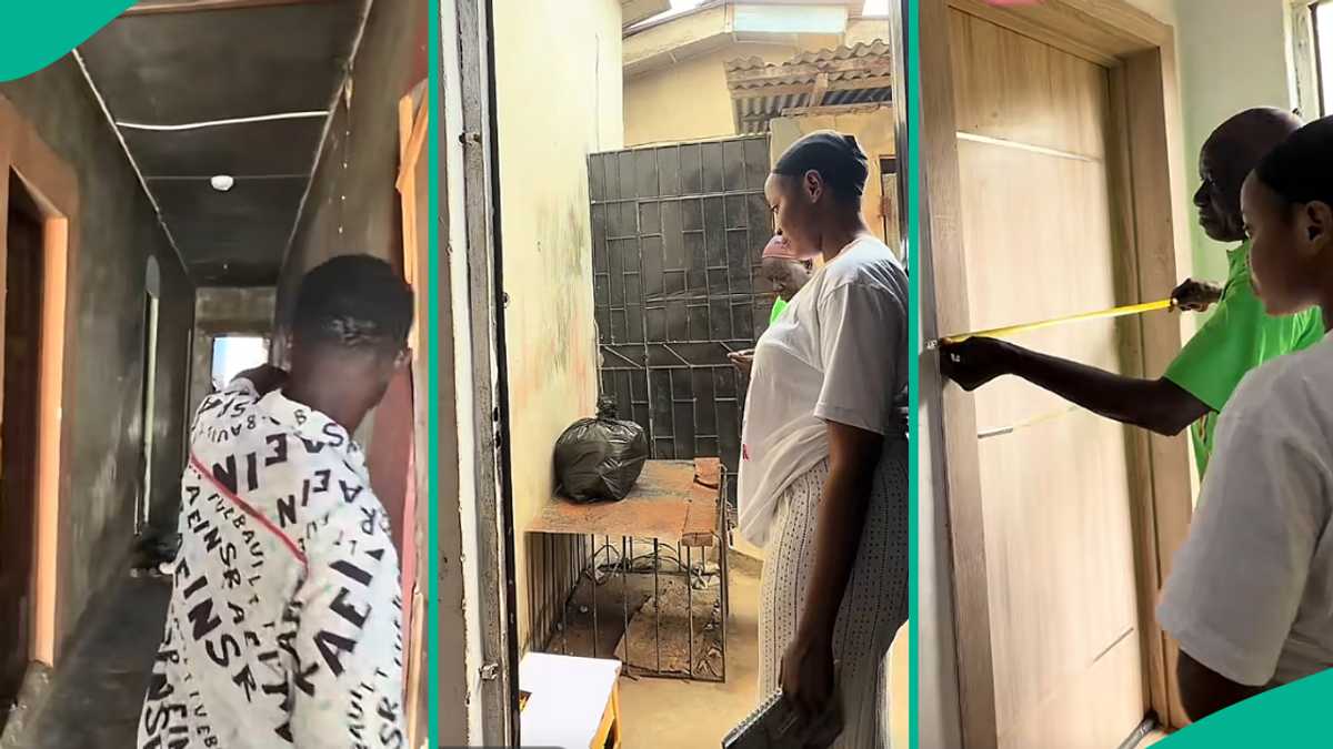 Video trends as lady posts transformation of her 'face me I face you' apartment