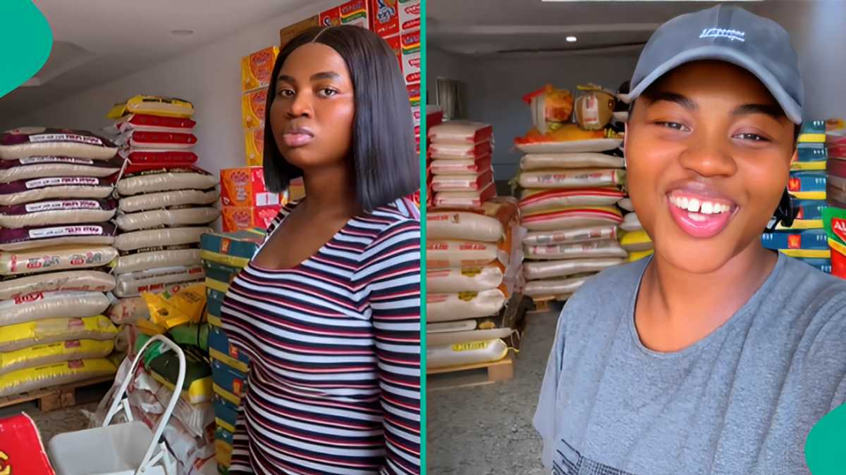 Selling Rice Lady Selling Rice at Wholesale Price Shares How Mother Used Same ...