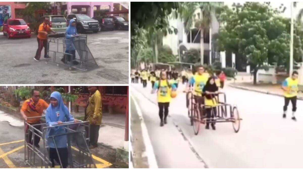 Run Visual Aid Kind Teacher Builds Running Aid for his Visually Impaired Students so ...
