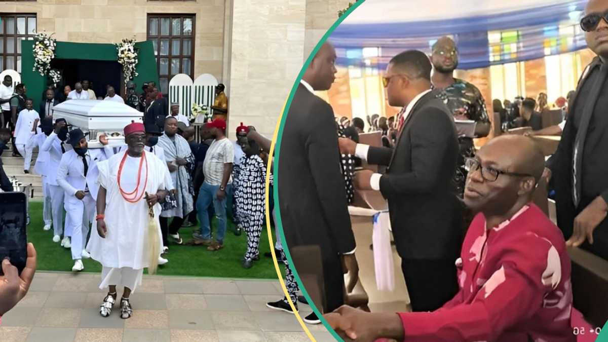 Tears as Senator Ifeanyi Ubah is laid to rest in Anambra state