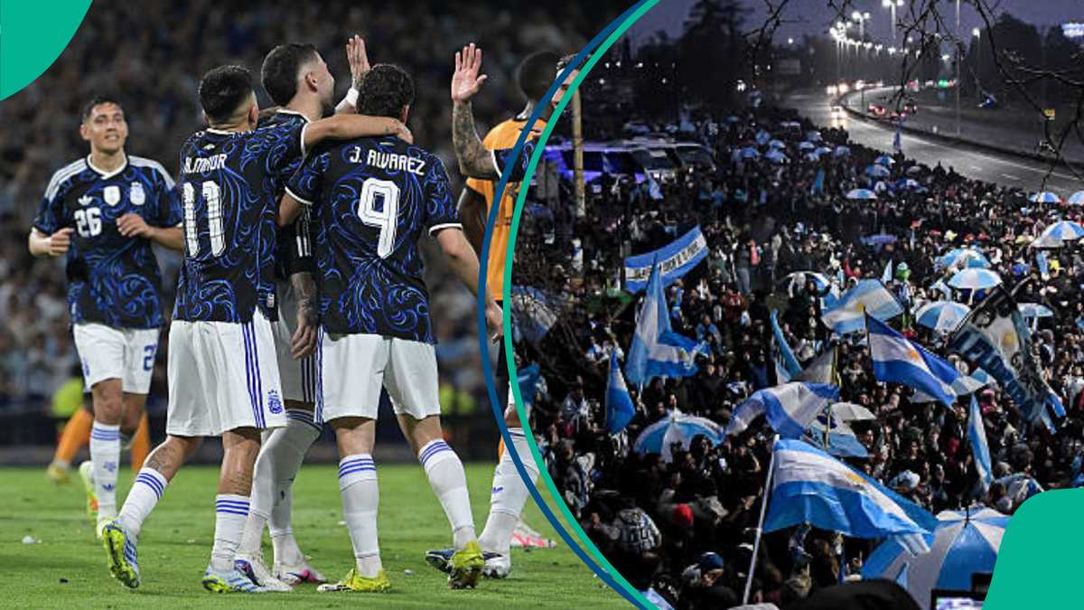 Thousands of Argentines welcome home squad after World Cup final loss to Spain