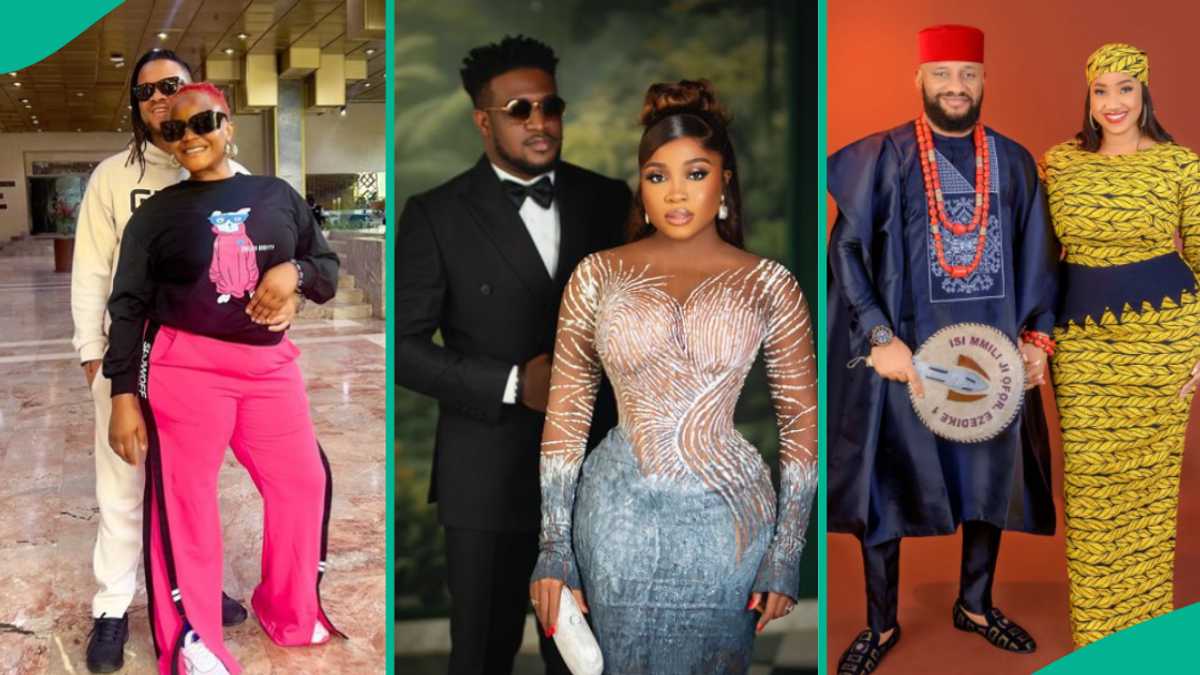 See Veekee James and other top Nigerian celebrity couples who were dragged for showing off relationship online
