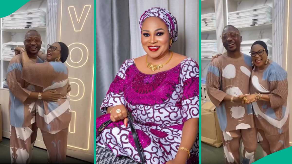 See romantic video of actress Bukky Wright with Seyi Vodi that got fans talking