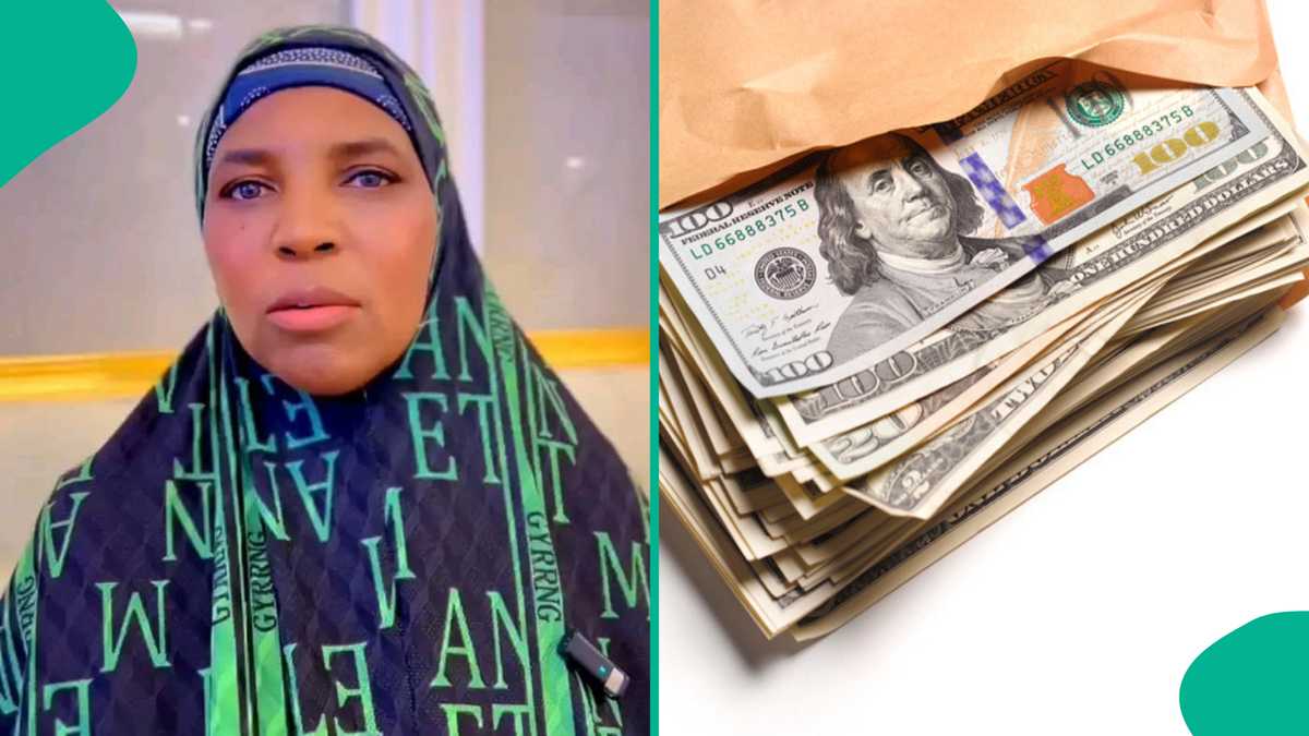 Photo: See the Nigerian woman who picked $5000 but returned it to the owner