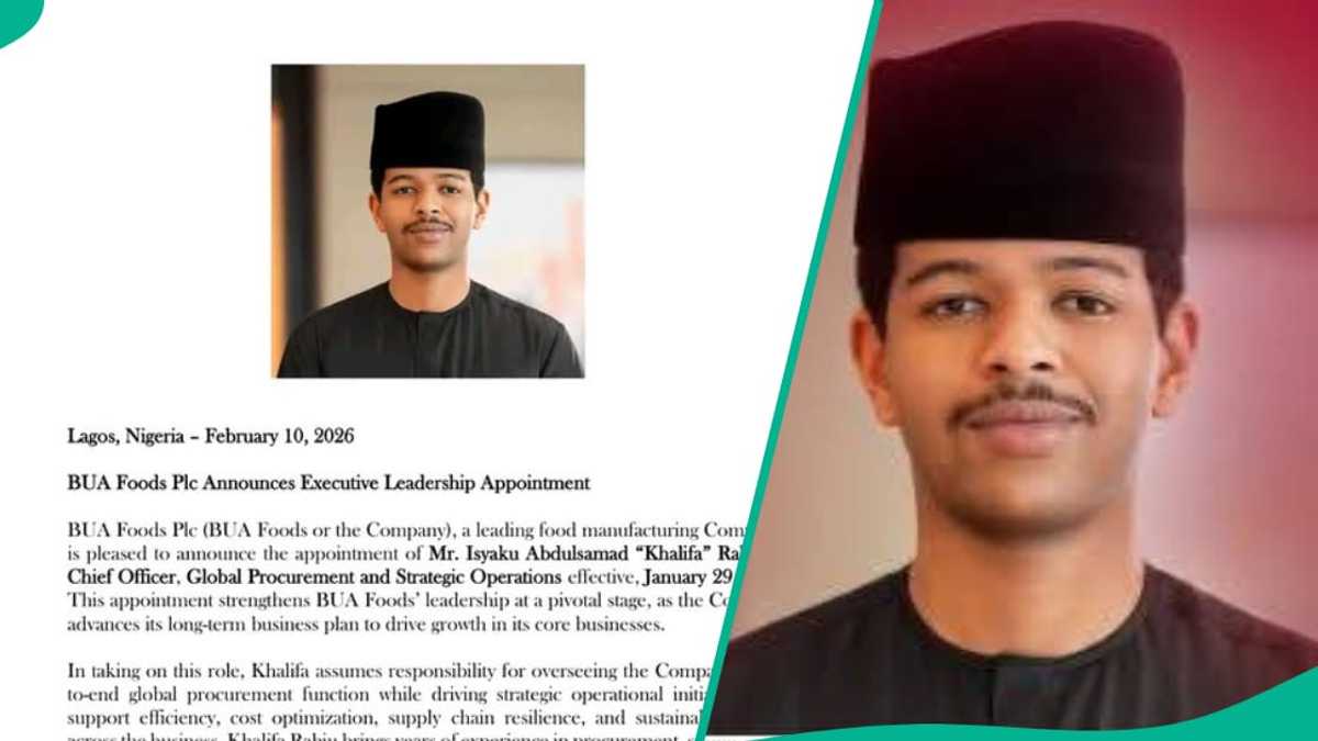 Abda Rabi Kamfanin BUA Ya ba 'Dan Abdussamad Rabi'u Babbar Kujera - Legit.ng